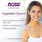 NOW FOODS NOW SOLUTIONS GLICERINA VEGETAL 118 ML SFN
