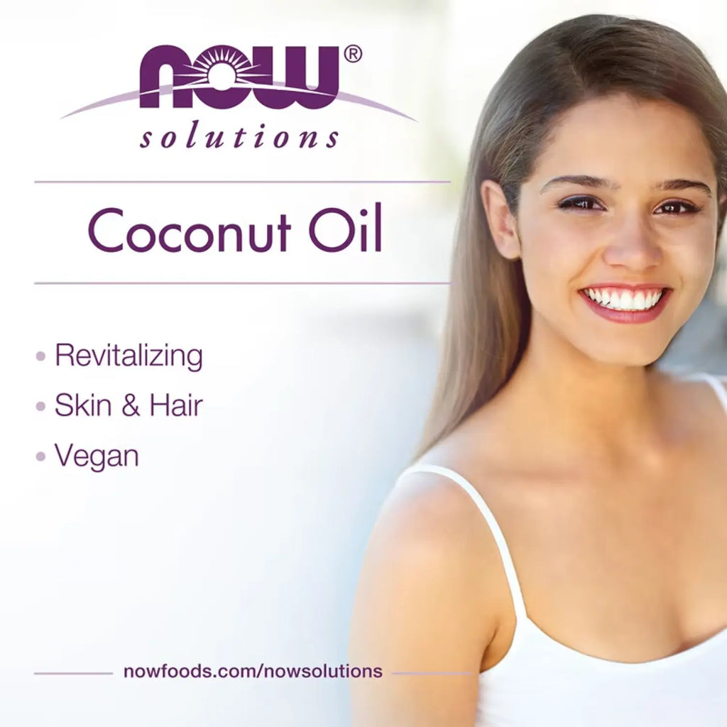 NOW SOLUTIONS ACEITE LÍQUIDO DE COCO 118 ML SFN