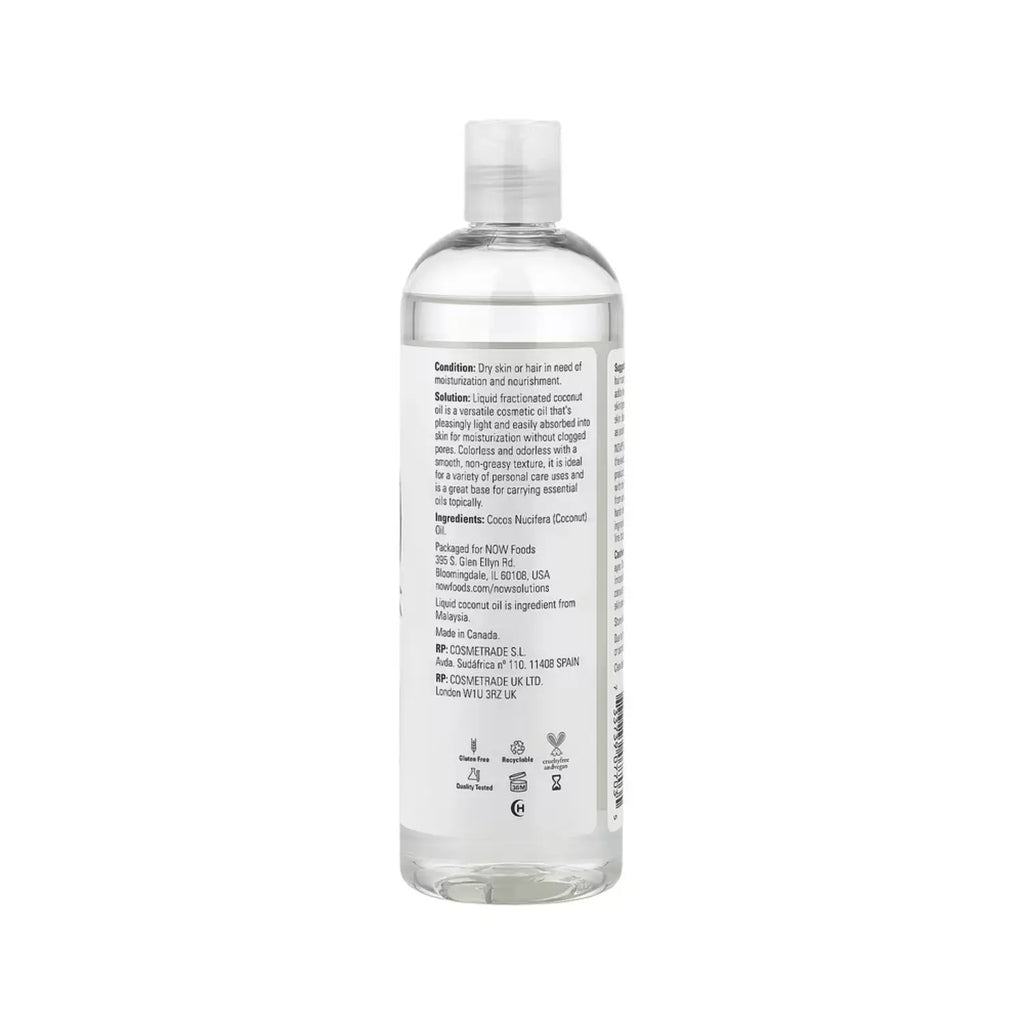 NOW SOLUTIONS ACEITE DE COCO COCONOUT OIL OIL 473ML SFN
