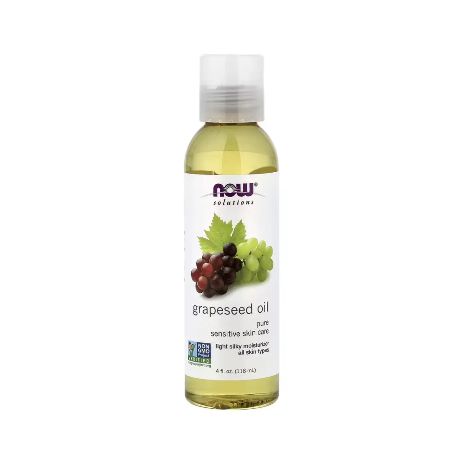 NOW SOLUTIONS ACEITE DE SEMILLA DE UVA-GRAPESEED OIL 4OZ SFN