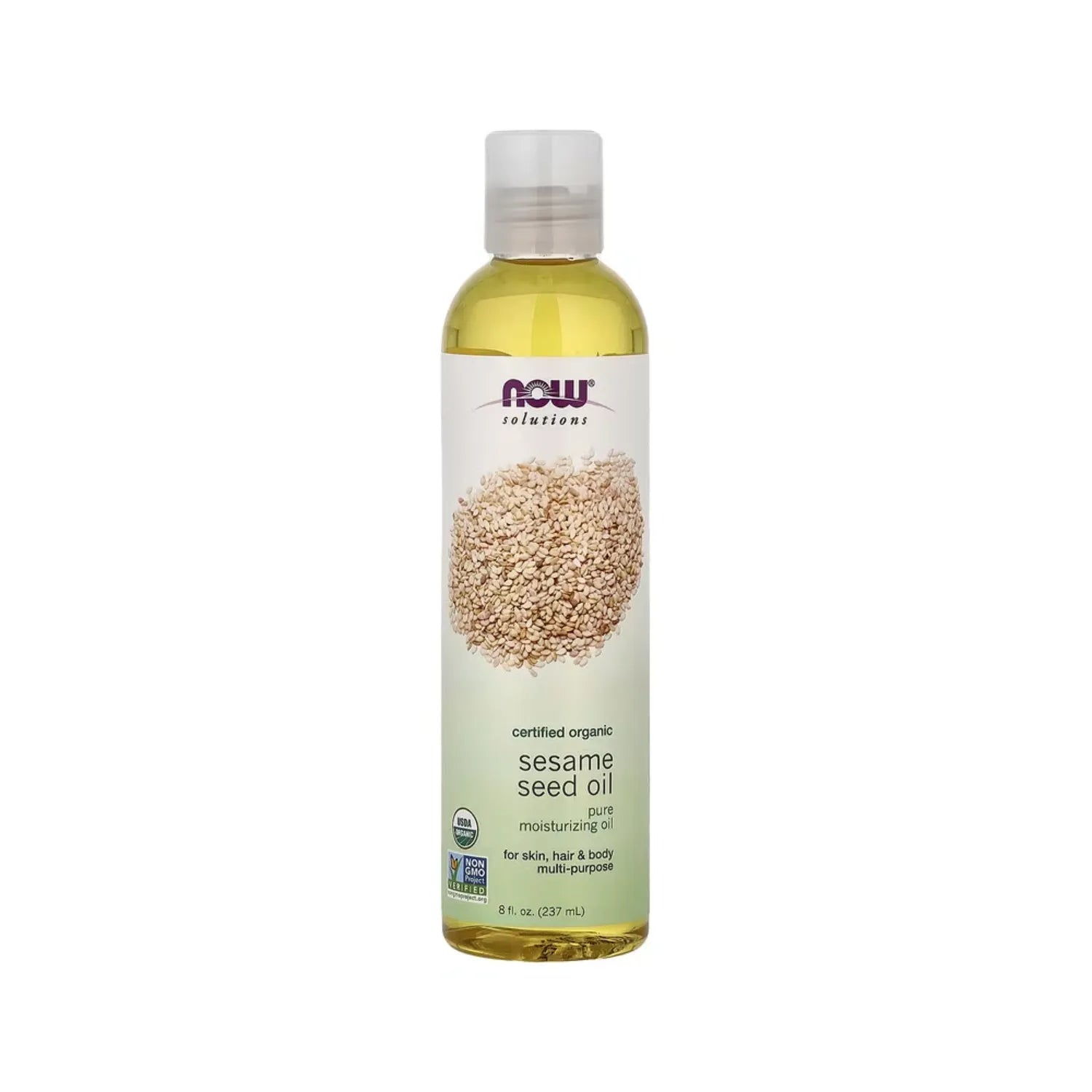 Now Foods Solutions Aceite De Semilla De Sésamo 237 Ml (8 Oz. Líq.)