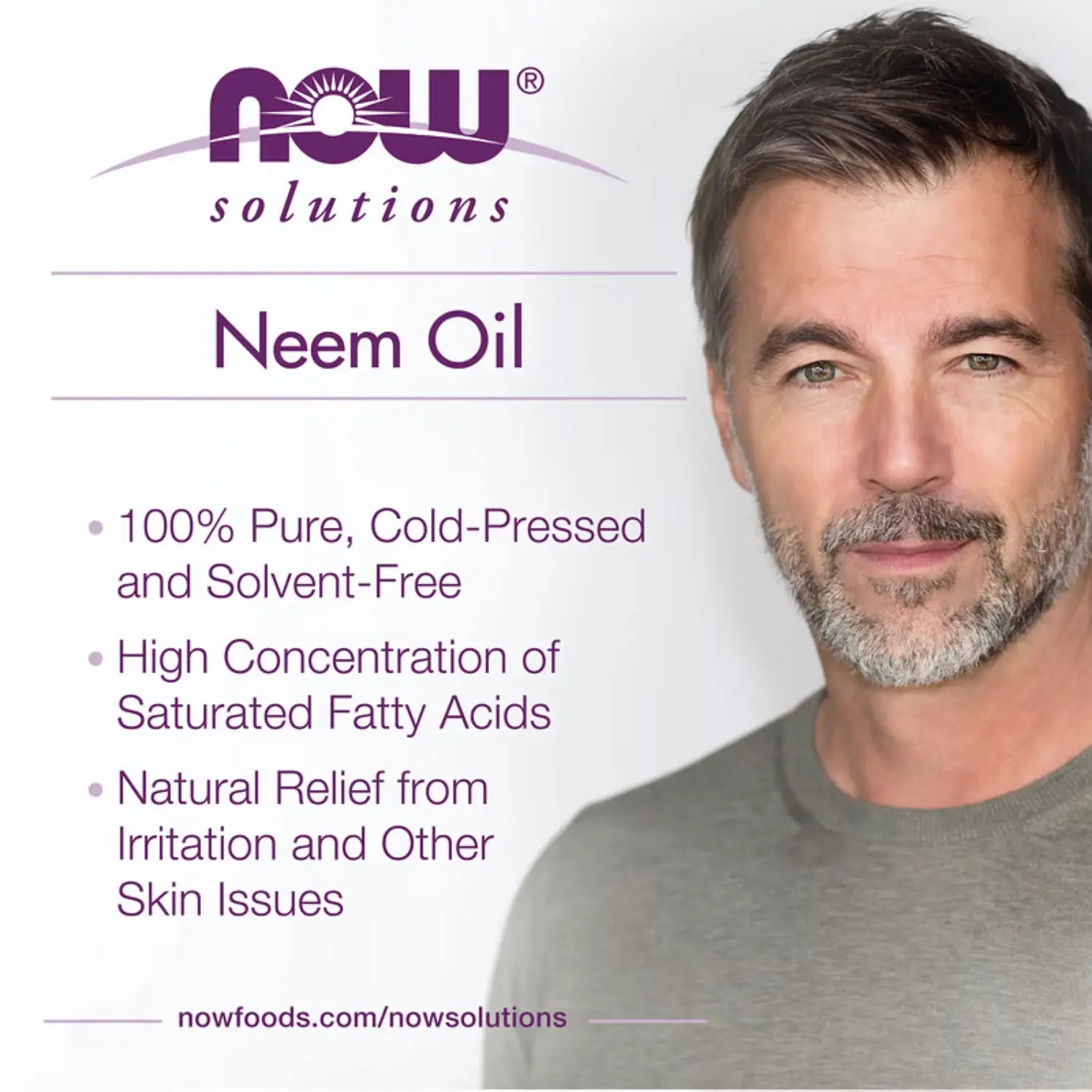 NOW FOODS, SOLUTIONS, ACEITE DE NIM 100% PURO, 30 ML SFN