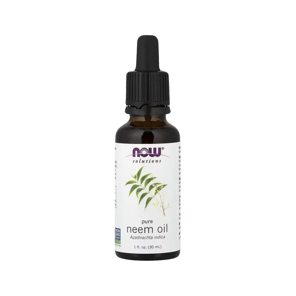 NOW FOODS, SOLUTIONS, ACEITE DE NIM 100% PURO, 30 ML SFN