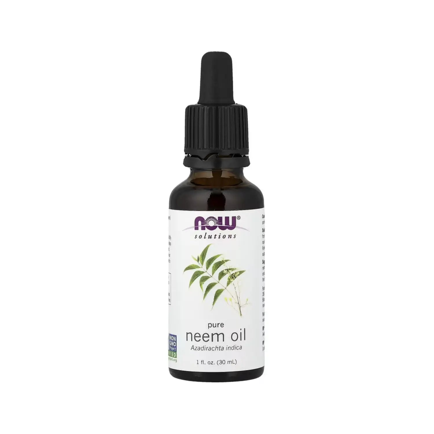 NOW FOODS, SOLUTIONS, ACEITE DE NIM 100% PURO, 30 ML SFN