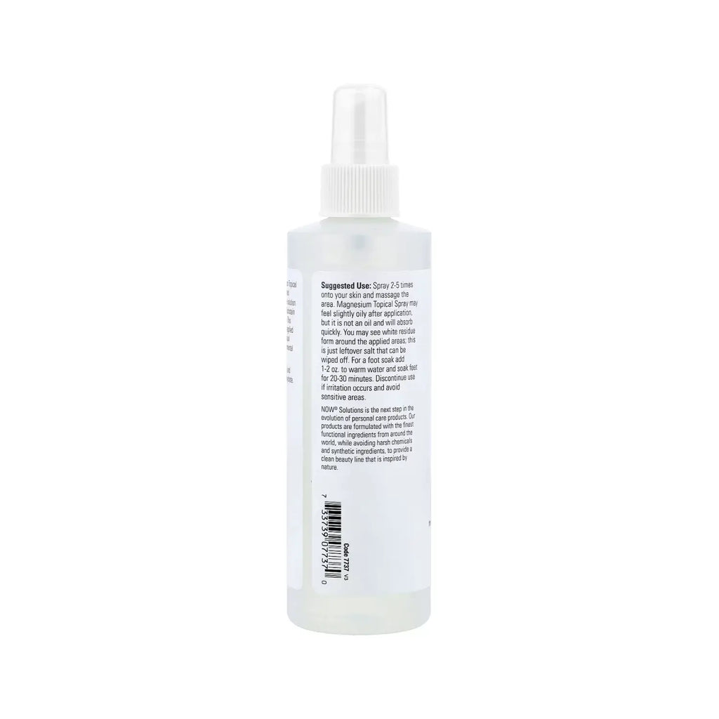 NOW FOODS SPRAY TOPICO DE MAGNESIO 237 ML SFN