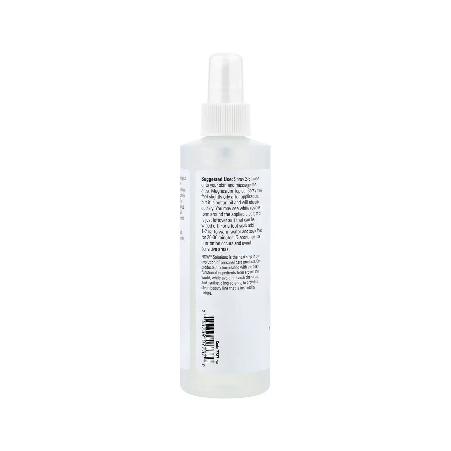 NOW FOODS SPRAY TOPICO DE MAGNESIO 237 ML SFN