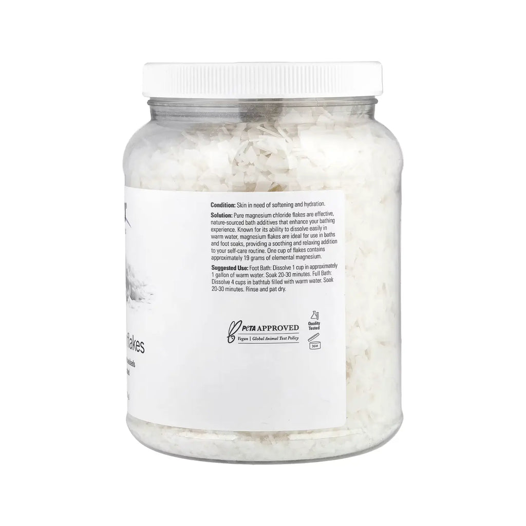NOW FOODS SOLUCIONES COPOS DE MAGNESIO 100% PUROS 1531G SFN