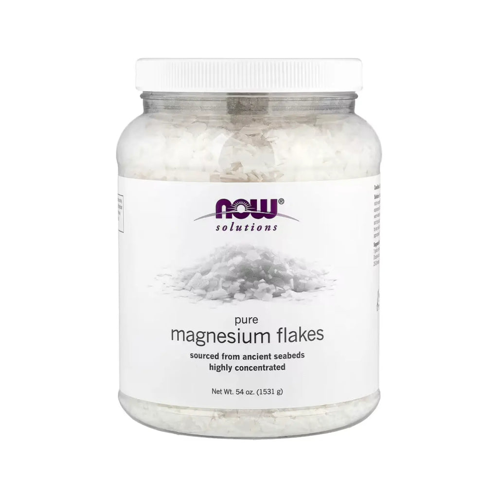 NOW FOODS SOLUCIONES COPOS DE MAGNESIO 100% PUROS 1531G SFN