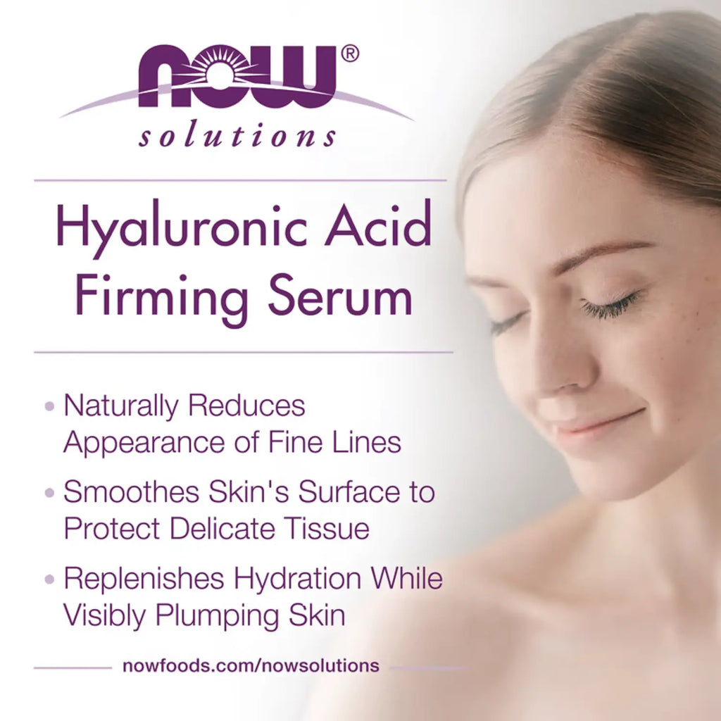 NOW SOLUTIONS ÁCIDO HIALURÓNICO REAFIRMANTE SERUM 30ML SFN