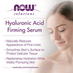 NOW SOLUTIONS ÁCIDO HIALURÓNICO REAFIRMANTE SERUM 30ML SFN