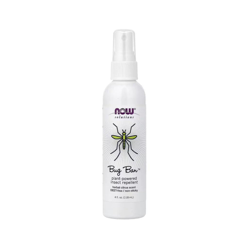 NOW FOODS BUG BAN REPELENTE NATURAL DE INSECTOS 118 ML SFN