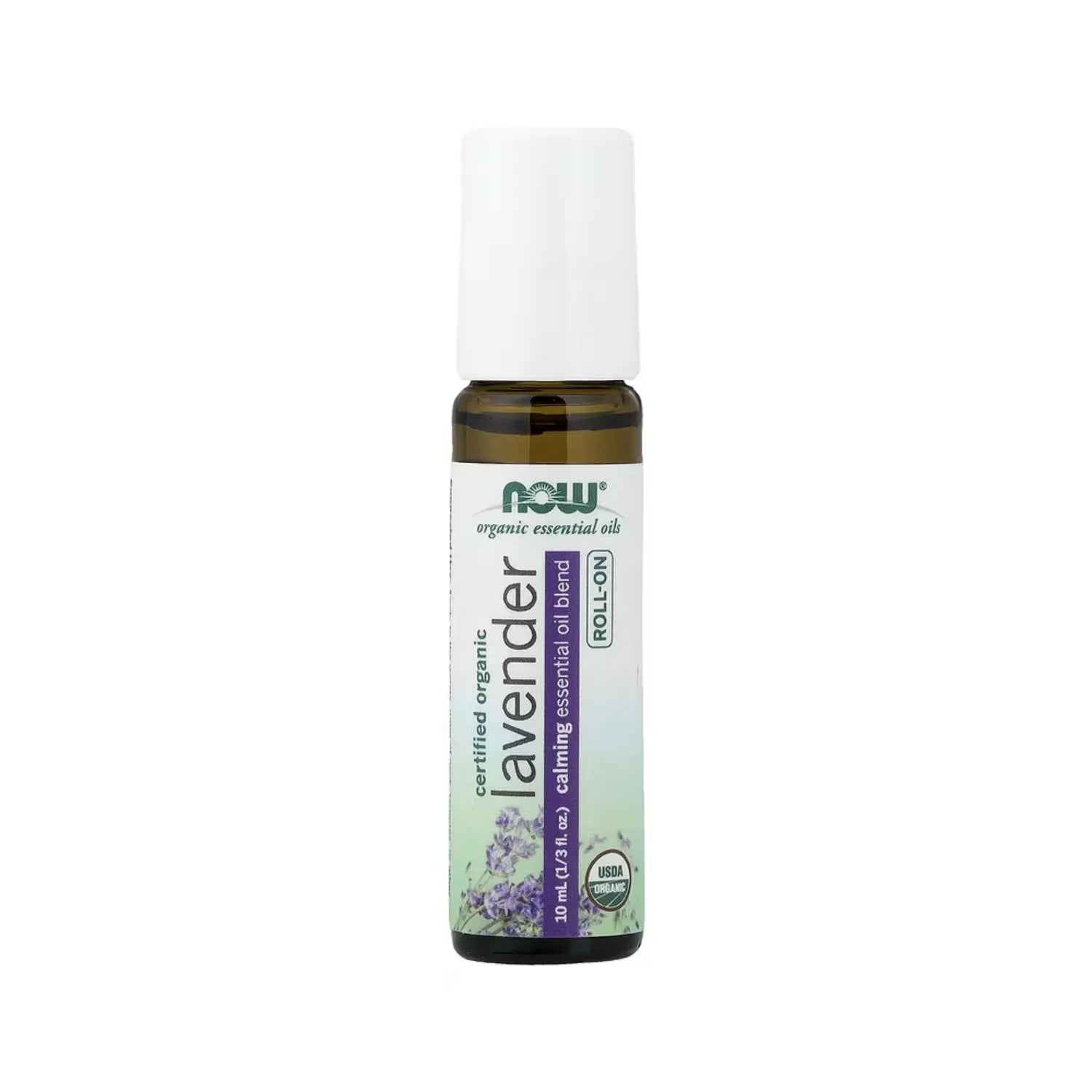 NOW FOODS ACEITES ESENCIALES LAVANDA 10ML ROLL-ON SFN
