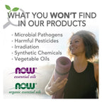 NOW Foods, Roll-on de menta orgánica certificada, 10 ml (1/3 oz. Líq.)