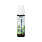 NOW Foods, Roll-on de menta orgánica certificada, 10 ml (1/3 oz. Líq.)