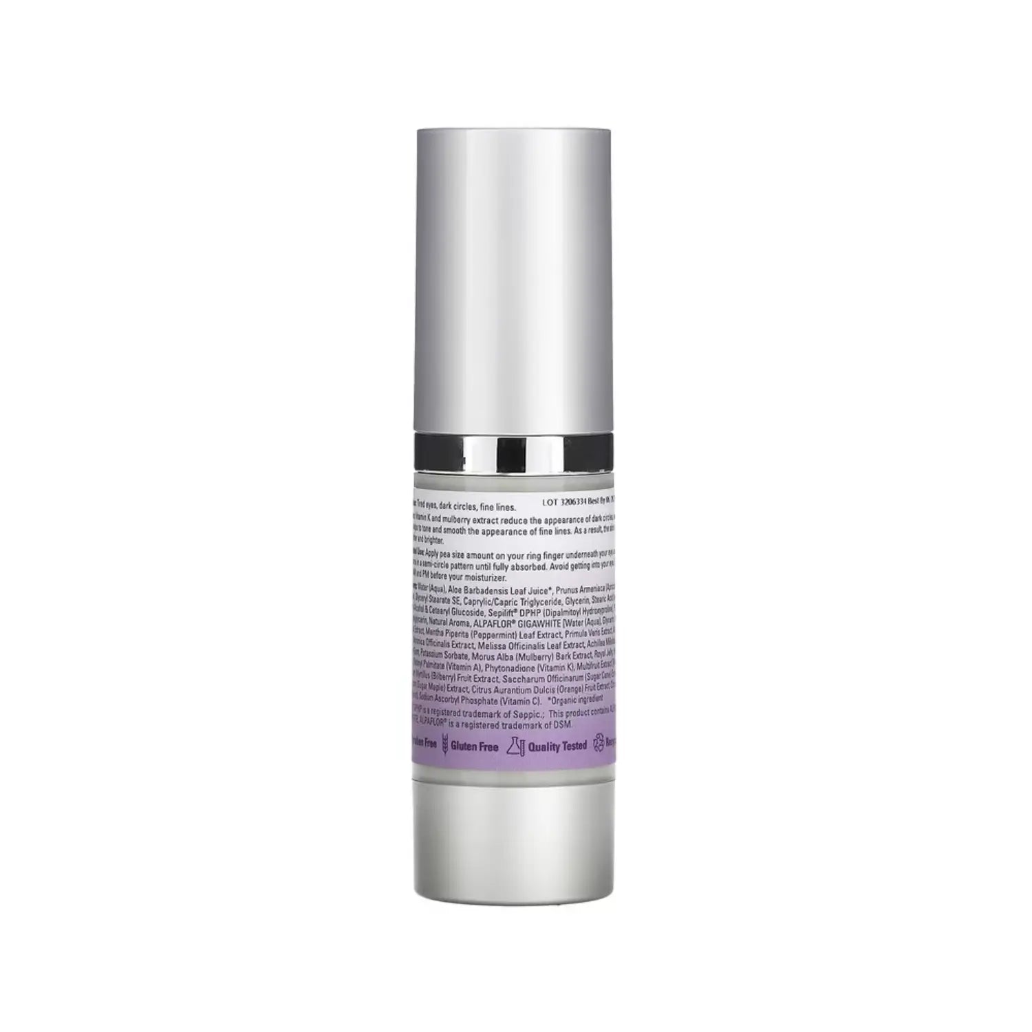 NOW FOODS SOLUTIONS CREMA CORRECTORA P/OJOS 2 EN 1 30ML SFN