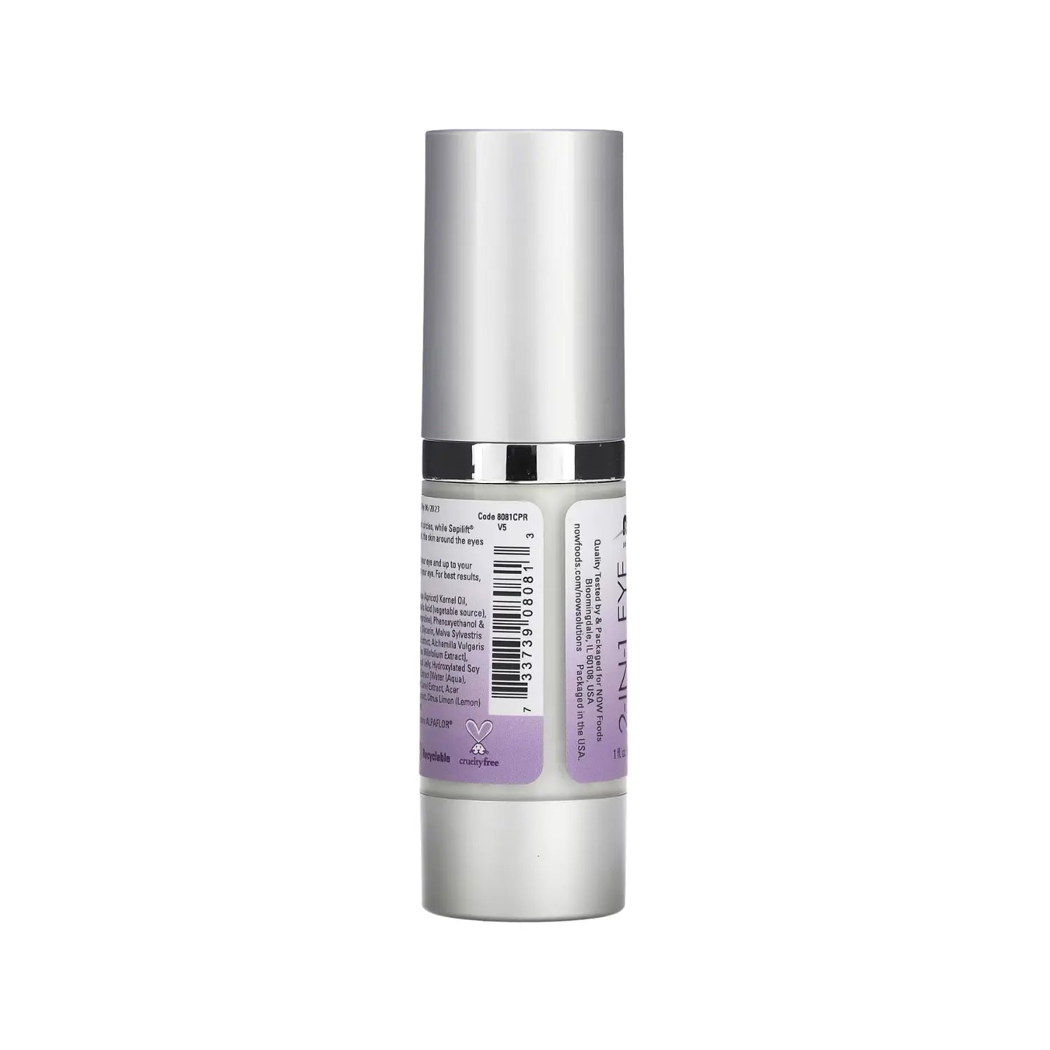 NOW FOODS SOLUTIONS CREMA CORRECTORA P/OJOS 2 EN 1 30ML SFN