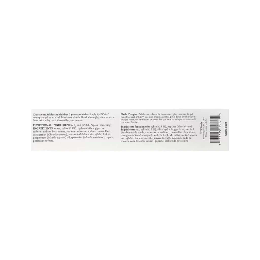 NOW SOLUTIONS PASTA DENTAL XYLIWHITE ÁRBOL DEL TÉ 181G SFN