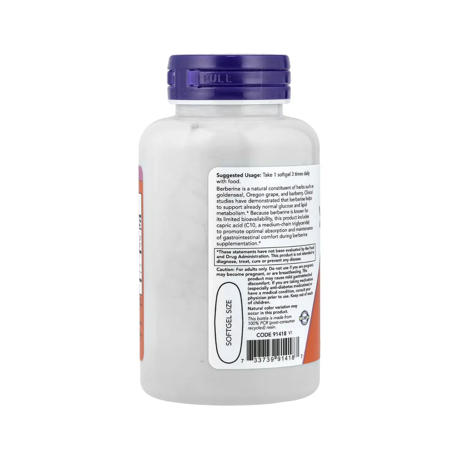 Now Foods Berberina Refuerzo Para La Glucosa, 60 Cápsulas Blandas