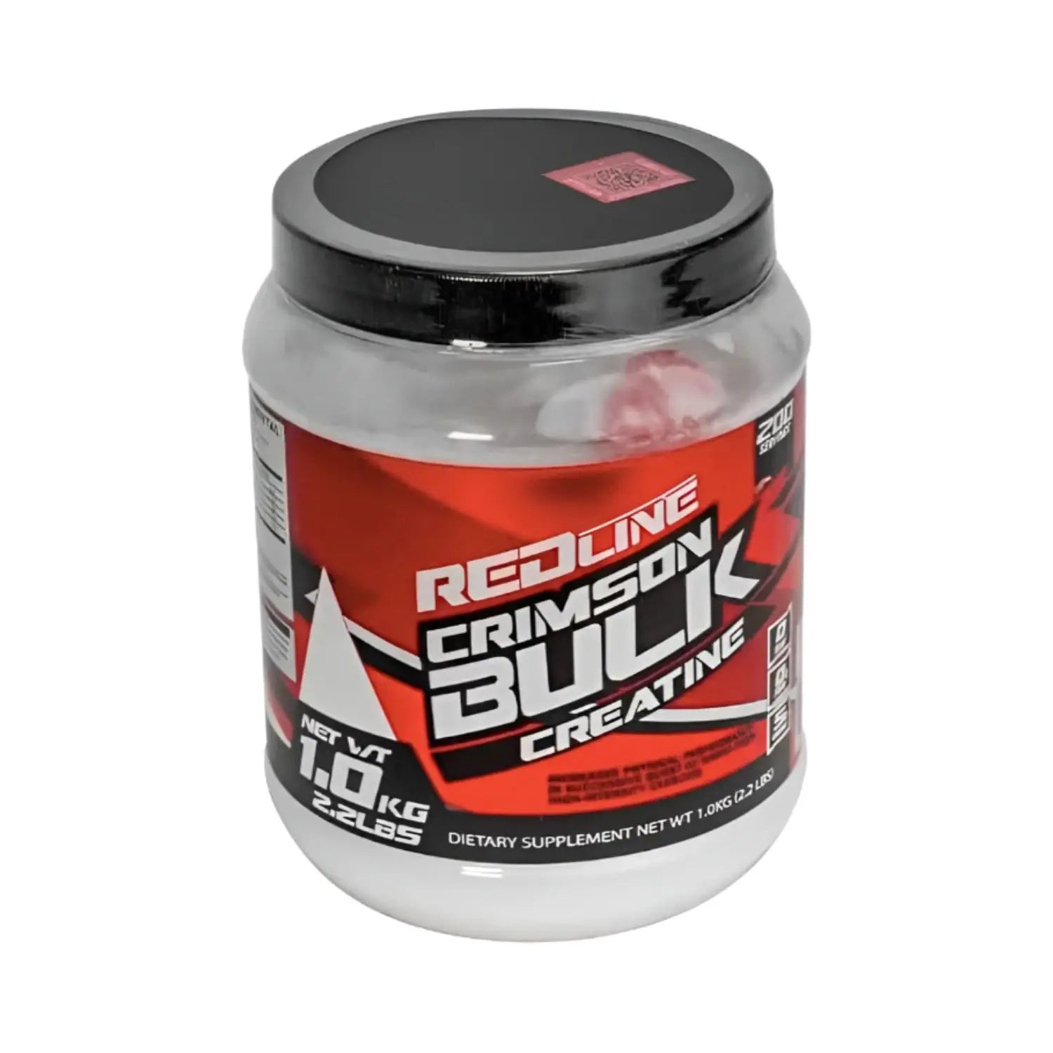 Redline Creatina Monohidratada Crimson Bulk 200 Servicios Sfn Sabor Natural