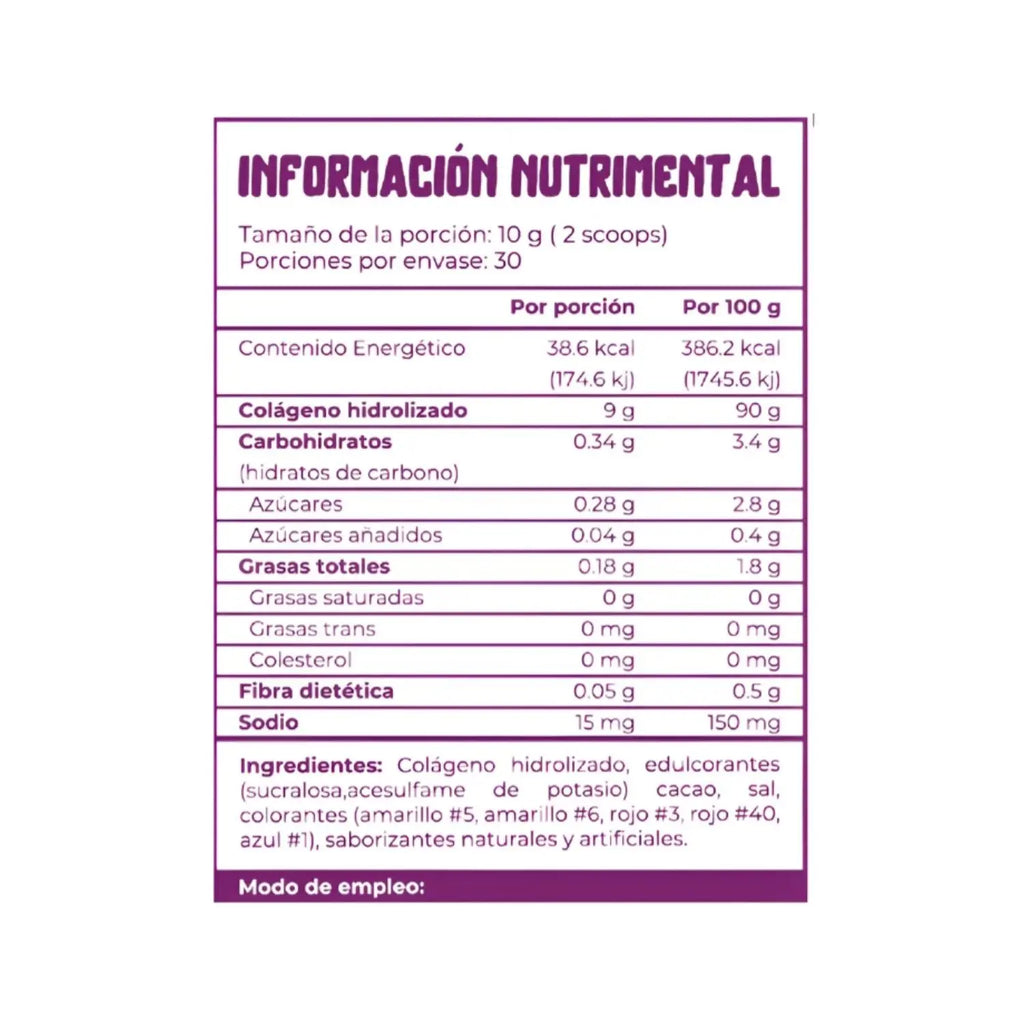 Munchieslab Colageno Hidrolizado 30 Servicios Sfn Pastel Arcoiris
