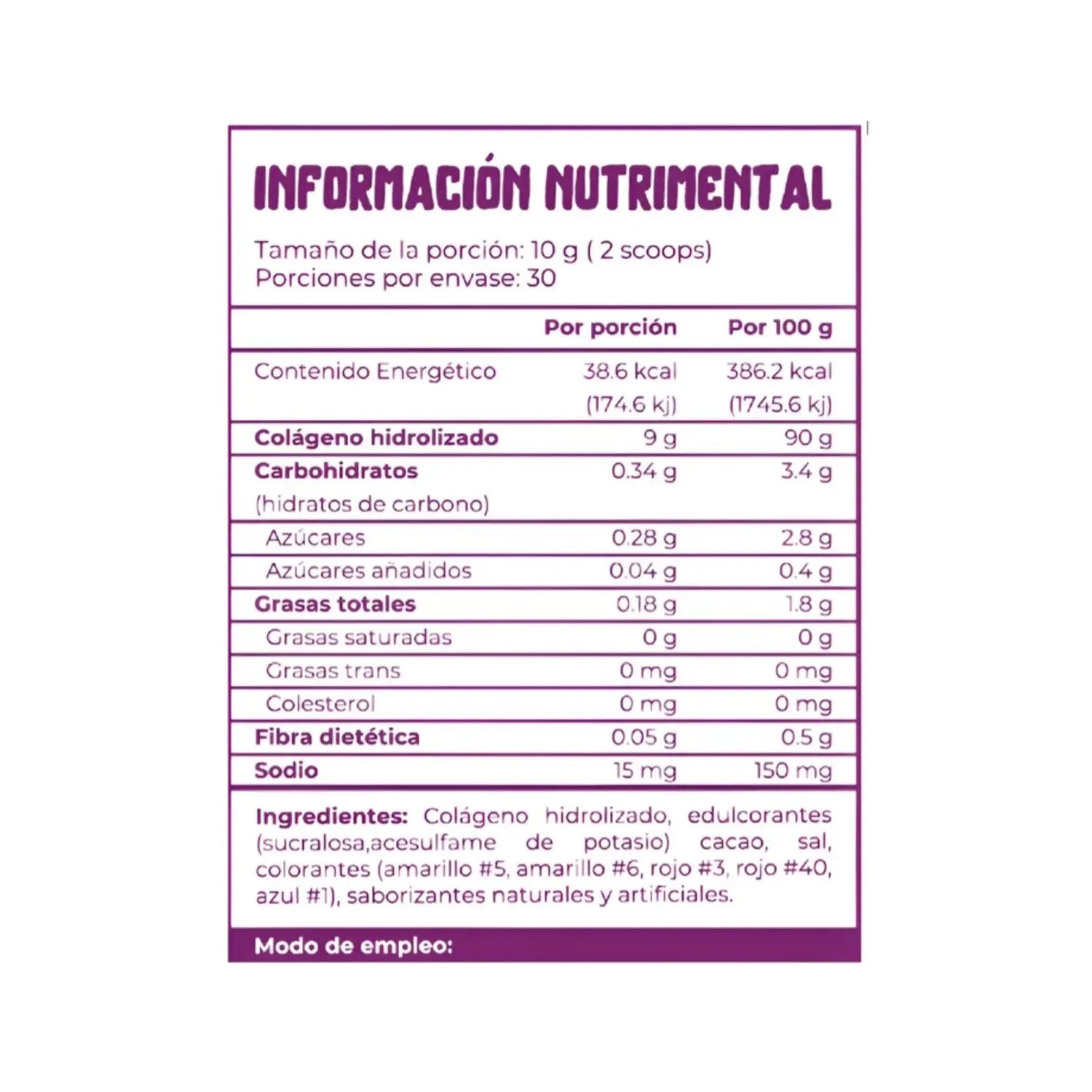 Munchieslab Colageno Hidrolizado 30 Servicios Sfn Pastel Arcoiris
