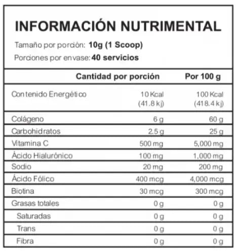 Red Supplement Colageno Scarlet Cheetah sabor grosella 40 servis Sfn