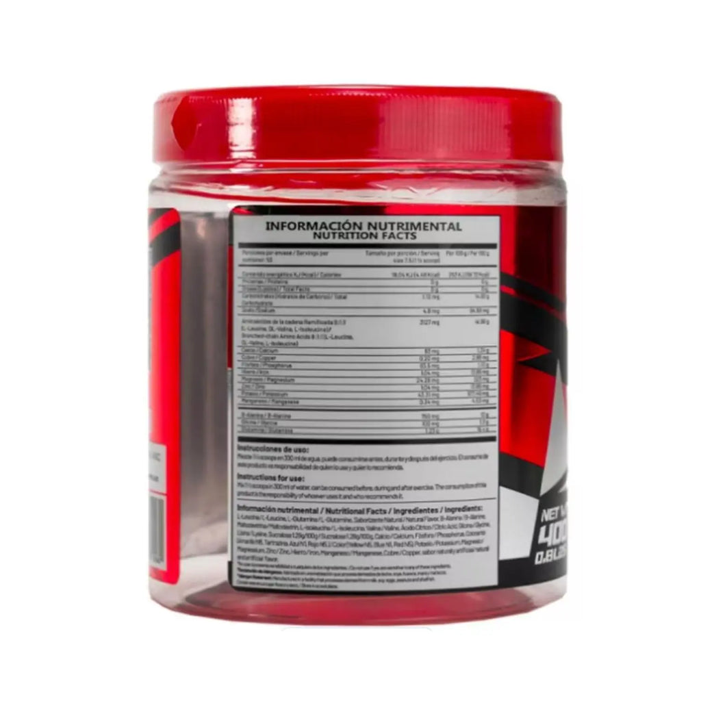 Redline Bcaa Rouge Wolf Recovery 400g Aminoacidos Sfn mora azul