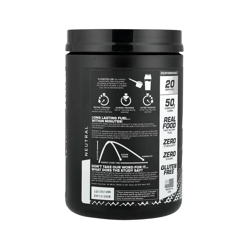 EFX Sports, Combustible de Karbolyn Neutro 1000 g (2 lb 3,3 oz)