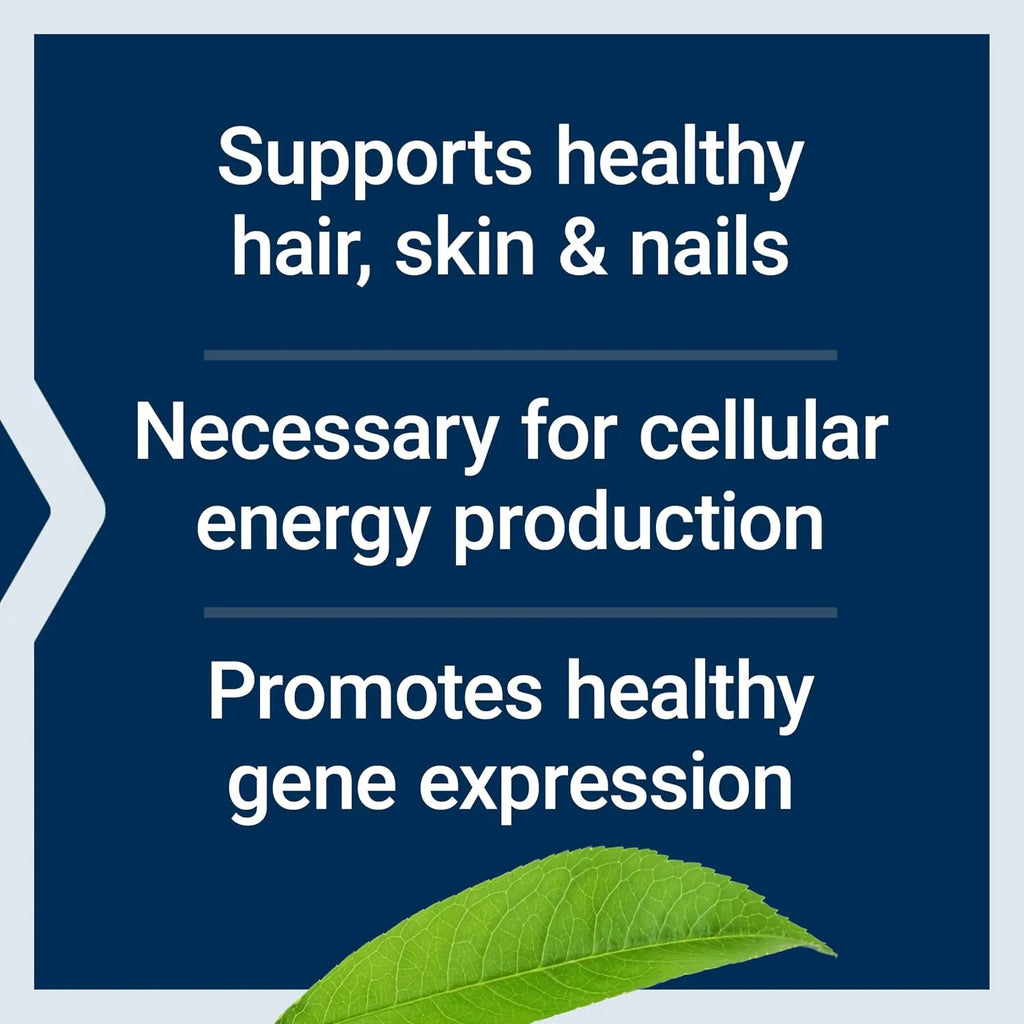Life Extension, Biotina 600 Mcg, Cabello Y Uñas 100 Cápsulas