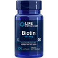 Life Extension, Biotina 600 Mcg, Cabello Y Uñas 100 Cápsulas