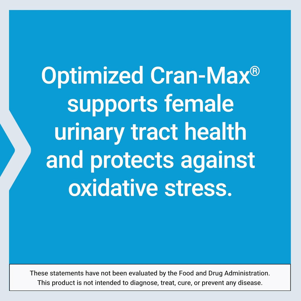 Life Extension Cran-Max Optimizado Arándano 60 Cápsulas Vegetales