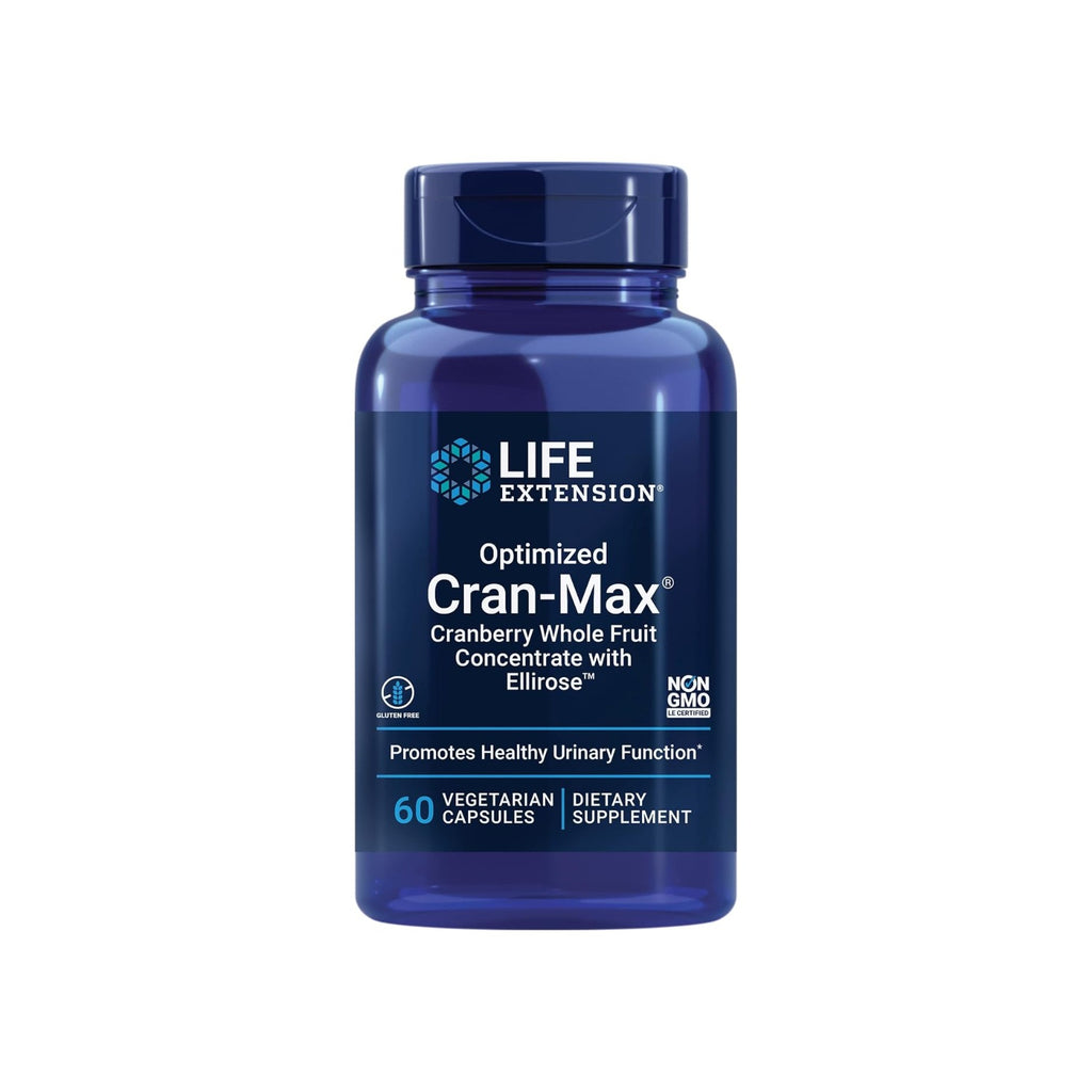 Life Extension Cran-Max Optimizado Arándano 60 Cápsulas Vegetales