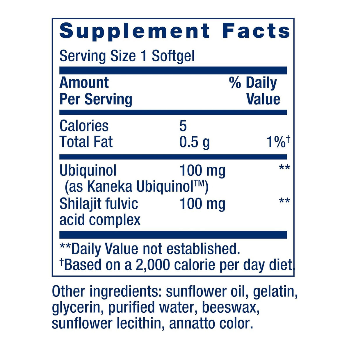 Life Extension Super Ubiquinol CoQ10 100 mg 60 Cápsulas Blandas