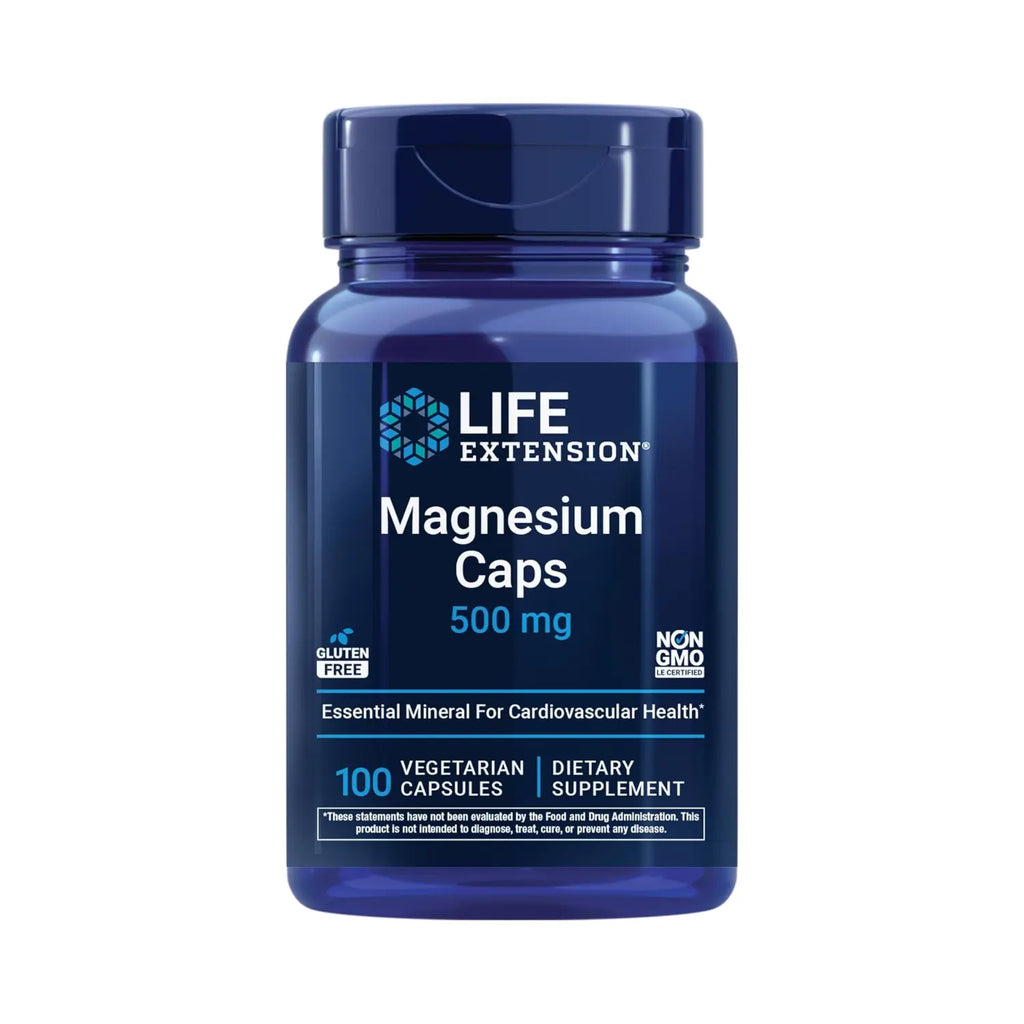 LIFE EXTENSION MAGNESIO 500 MG 100 VEGCAPS SFN