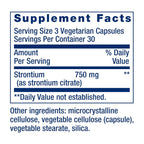 Life Extension Estroncio 750 mg 90 Cápsulas Vegetales