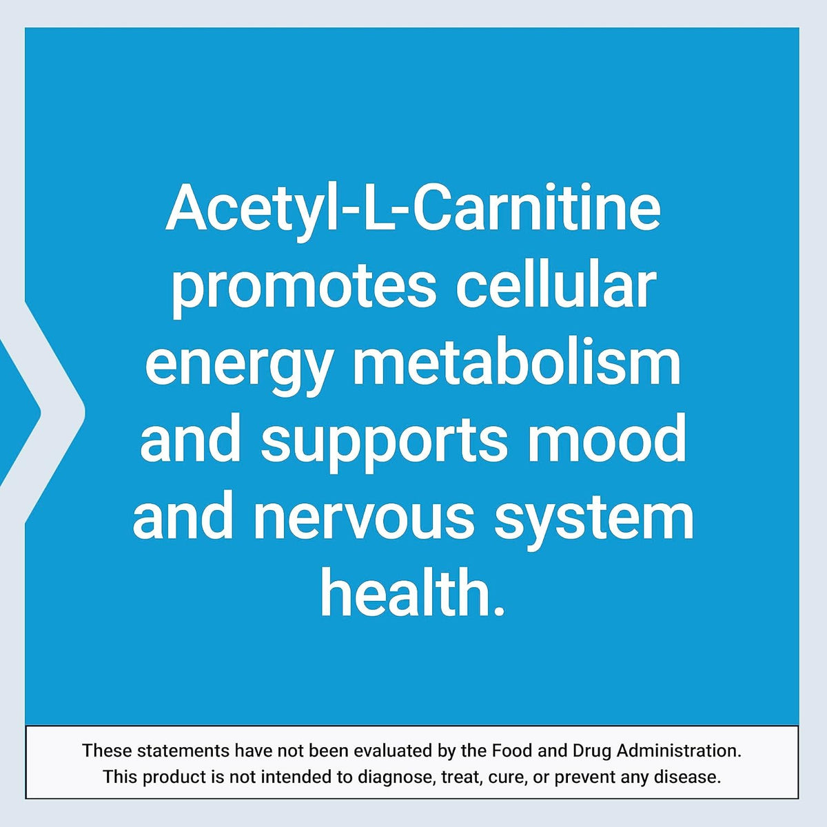 Life Extension Acetil-L-Carnitina 500 mg 100 Cápsulas Vegetales