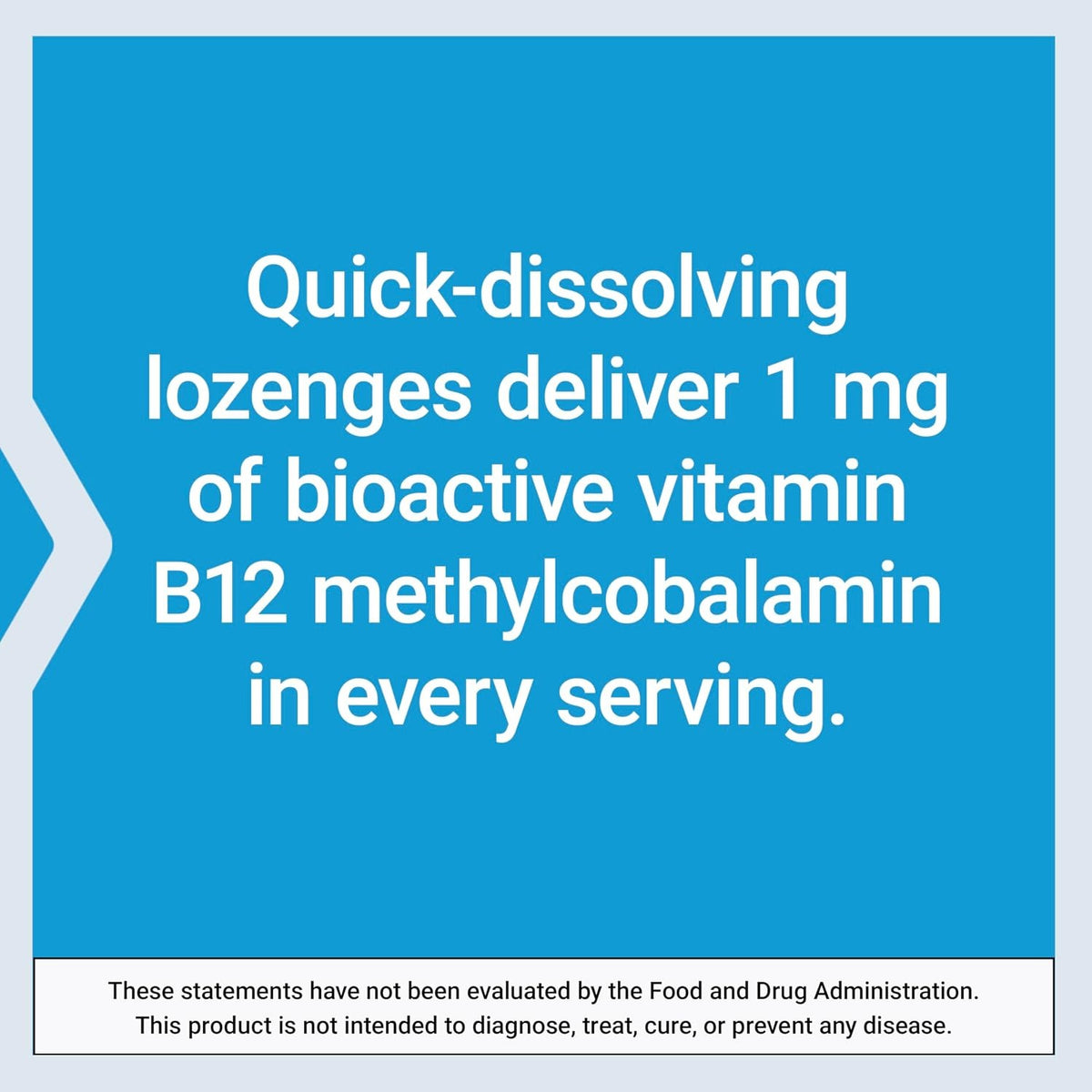 Life Extension Vitamina B12 Metilcobalamina 1 mg 60 Pastillas