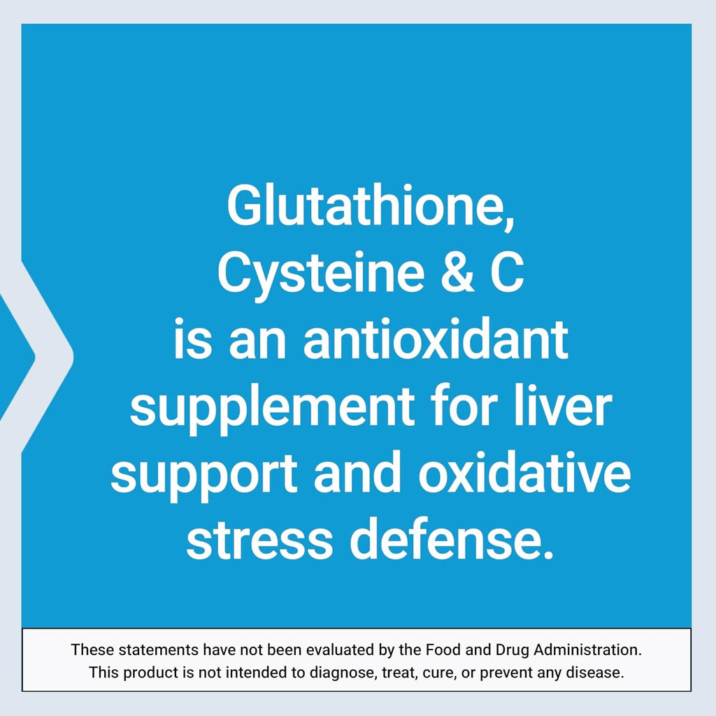 Life Extension Glutatión, Cisteína y Vitamina C 100 Cápsulas