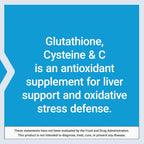 Life Extension Glutatión, Cisteína y Vitamina C 100 Cápsulas