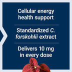 Life Extension Forskolin 10 mg 60 Cápsulas Vegetales