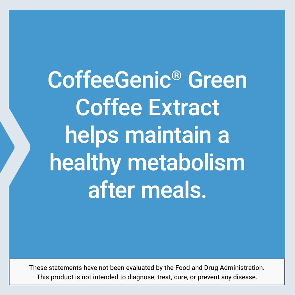 Life Extension CoffeeGenic Extracto de Café Verde 400 mg 90 Cápsulas Vegetales