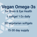 Life Extension DHA Vegetariano 30 Cápsulas Blandas Vegetales