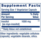 Life Extension Cápsulas De Inositol 1000 Mg 360 Cápsulas