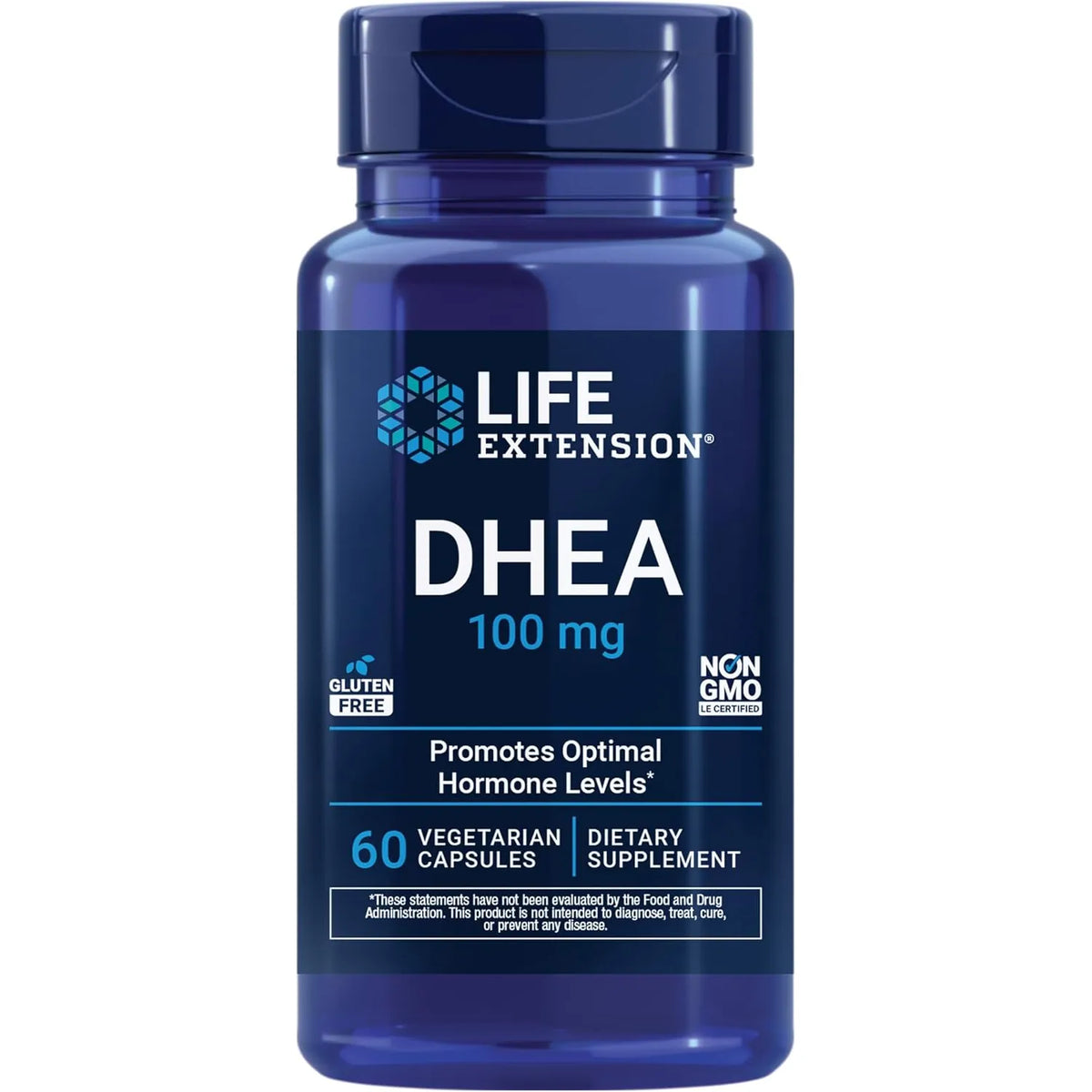 Life Extension DHEA, 100 mg 60 Cápsulas