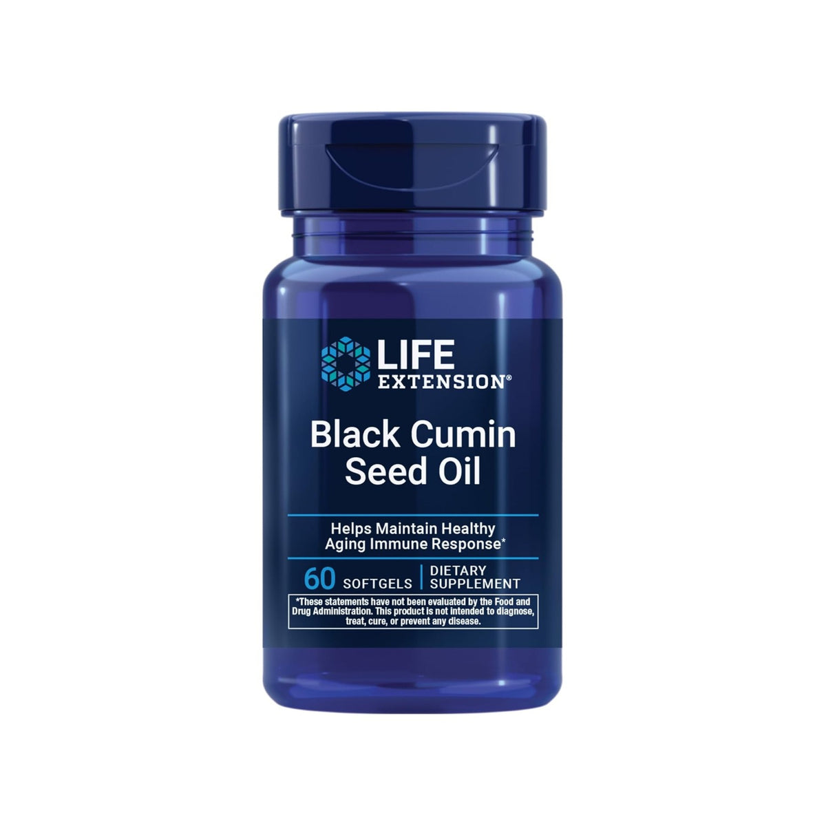 Life Extension Aceite de Semilla de Comino Negro 500 mg 60 Cápsulas Blandas