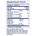 Life Extension Esophageal Guardian 60 Tabletas Masticables Bayas