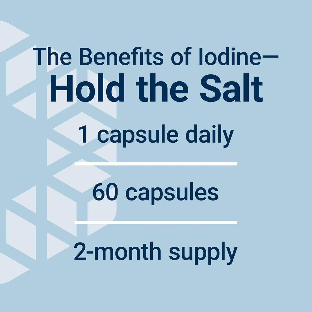 Life Extension Sea-Iodine Complejo de Yodo Marino 60 Cápsulas