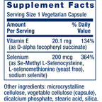 Life Extension Complejo Super Selenio 200 mcg 100 Cápsulas Vegetales