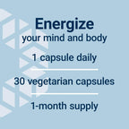 Life Extension Ginseng Energy Boost 200 mg 30 Cápsulas Vegetales