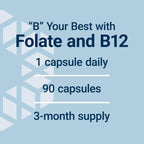 Life Extension Folato Bioactivo Y Vitamina B12